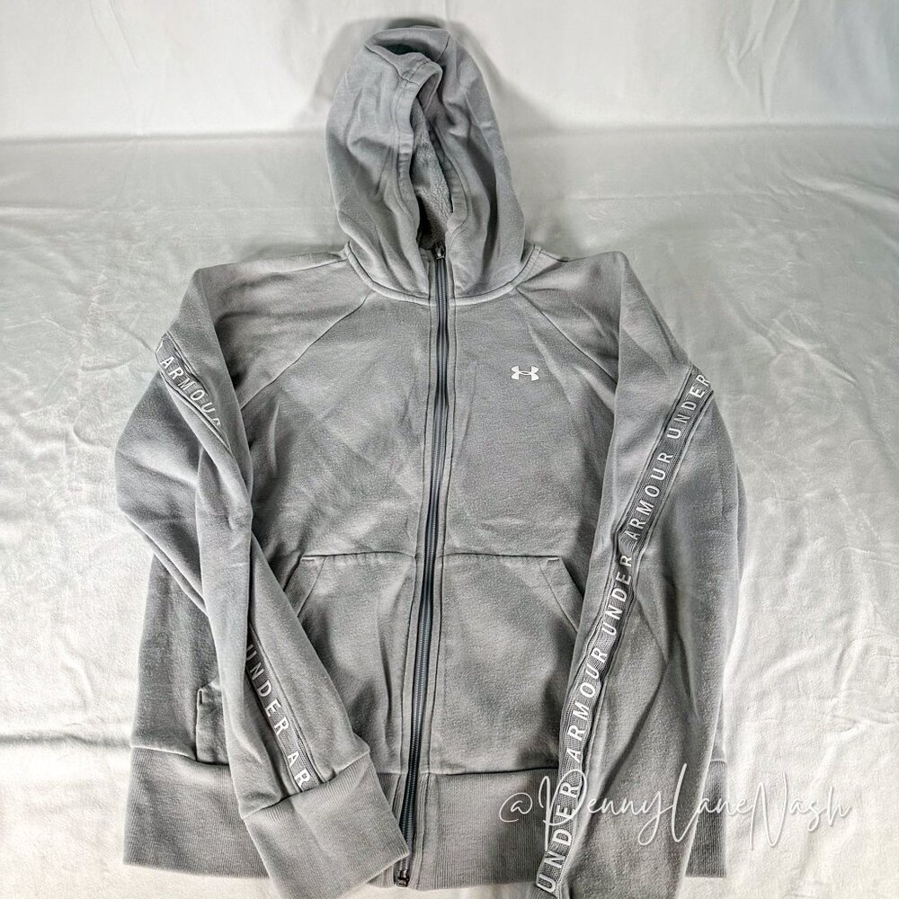 Under Armour Pants & Hoodie Sweatsuit Gray - Picture 4 of 14